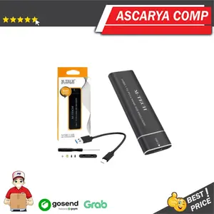 Mtech CASE SSD Enclosure Casing SSD M2 NVME M-TECH USB 3.1 to M.2 NVME
