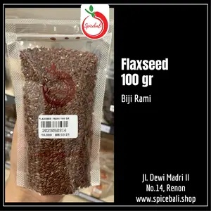 100 gr Flaxseed / Biji Rami 100 gr / Linseed 100 gr