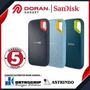 Portable SSD 1TB Sandisk Extreme E61 I Speed 1050mbps - Garansi Resmi