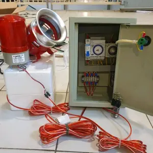 Sirene Emergency Fire Alarm Otomatis Nyala Mati Sendiri/setts