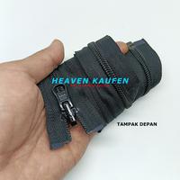 Gambar Resleting Zipper Jaket YKK 80 cm Bolak Balik Gigi Halus Coil Hitam Harga Per Biji dari Heaven Kaufen Kota Malang 5 Tokopedia
