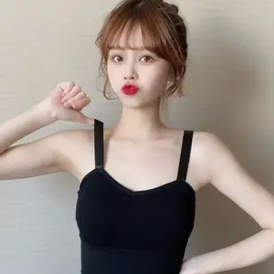 BRALETTE ALICE bra tanpa kawat tanktop dalaman crop push up cup