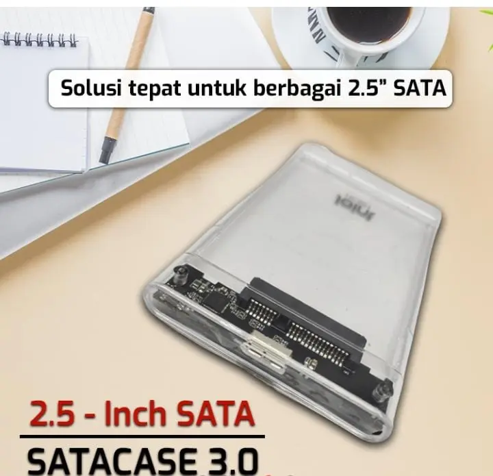 Casing External Harddisk HD Enclosure Joint 2.5 inch SATA Case USB 3.0 0
