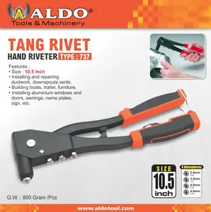 HAND RIVET / TANG RIVET / HAND RIVETER 737 MERK ALDO