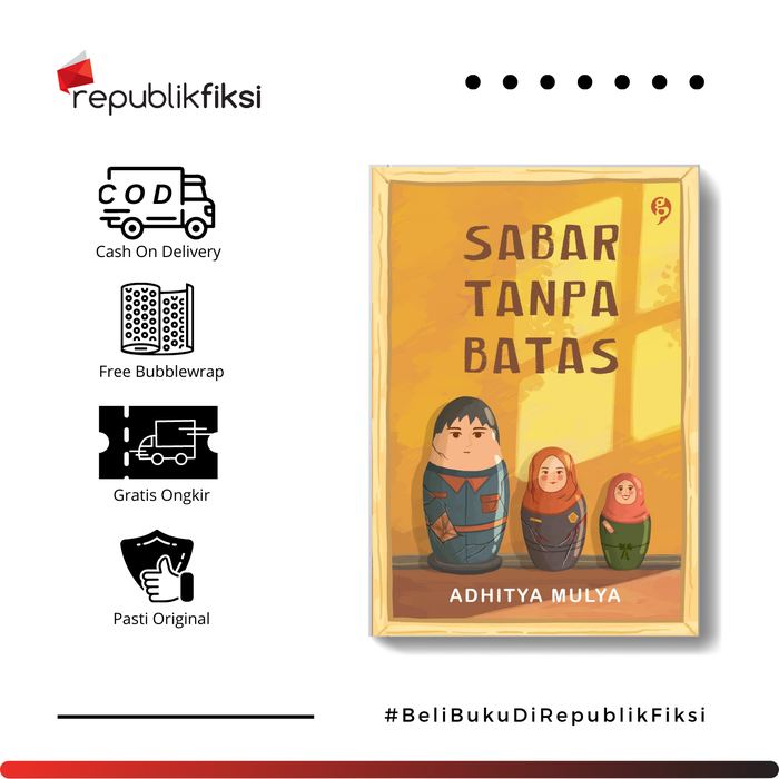 Gambar Buku Sabar Tanpa Batas - Adhitya Mulya - GagasMedia - BUKU SAJA dari Republikfiksi Kota Administrasi Jakarta Selatan Tokopedia
