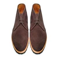 Gambar Fortuna Shoes Sepatu Kulit Pria Chukka Boots - Vibram 7910 - Dark Brown, 6 dari Fortuna Shoes Indonesia Kota Bandung 2 Tokopedia