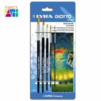 Gambar Lyra Giotto Synthetic Taklon Brush Set - Flat & Round - Kuas Lukis dari Fancy Art Kota Administrasi Jakarta Barat 4 Tokopedia