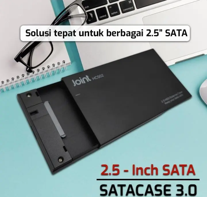 Casing External Harddisk HD Enclosure Joint 2.5 inch SATA Case USB 3.0 2