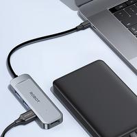 Gambar ROBOT H340C USB-C HUB WITH 4 PORT USB3.0 SPEED 5GBPS dari btgcom Kota Denpasar 4 Tokopedia