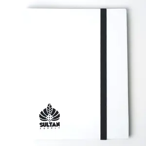 Sultan Supply 9 Pocket Binder - White