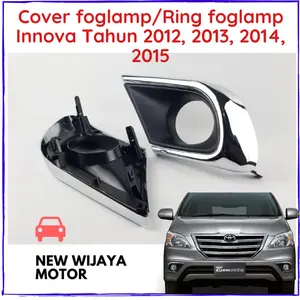 COVER FOGLAMP RING FOGLAMP TOYOTA INNOVA 2013-2015 ORIGINAL