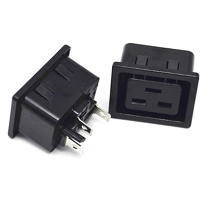 C19 C20 PDU Colokan outlet Soket Konektor Output UPS Power Apc ICA Prolink Outlet Output colokan Ups
