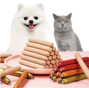 Sosis Snack Kucing Cat Dog Treats Kitten Puppy Sehat Bergizi Enak