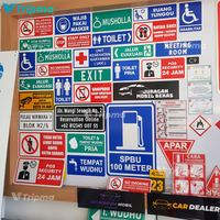 Gambar Rambu / Sign Toilet Pria Wanita 20cm x 40cm Plat Alumunium dari Tripma Store Kota Bandung 3 Tokopedia