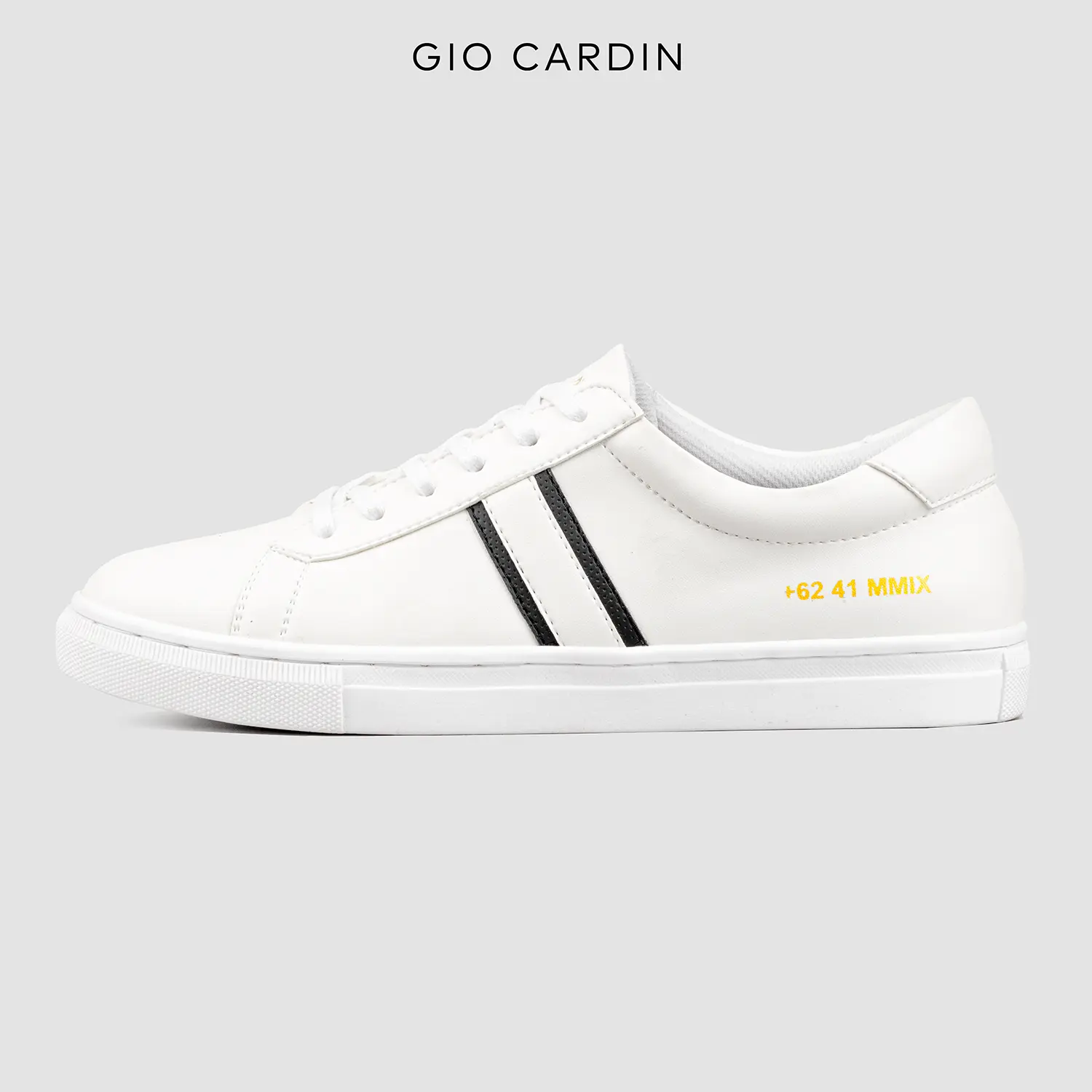 GIO CARDIN | LAH-05 | WHITE / BLACK | MEN