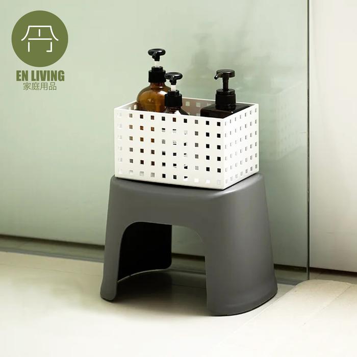 Gambar EN LIVING PP Low Stool GREY / Bath Stool / Kursi Kecil / Bangku Kecil dari EN LIVING Kota Bandung Tokopedia