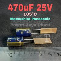 Gambar Elco 470uF25V 470uF 25V original Matsushita Japan Audiophile Capacitor dari Power JayaPlaza Kota Bandung 1 Tokopedia