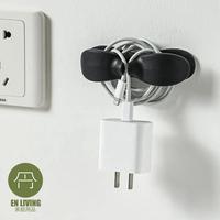 Gambar EN LIVING Wire Organizer BLACK / Cable Holder / Cord Holder dari EN LIVING Kota Bandung 1 Tokopedia