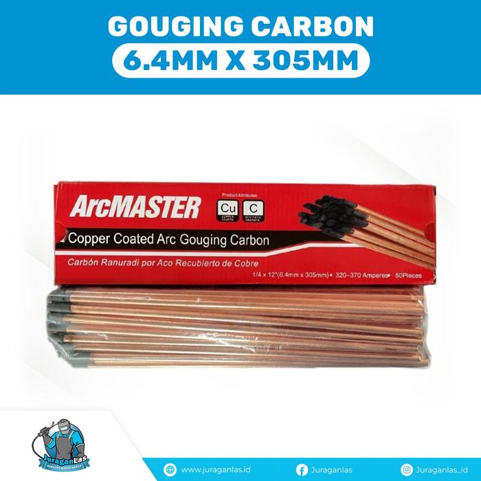 Gambar Kawat Las Gouging / Carbon Gouging diameter 6.4mm dari PT SJAI Kota Administrasi Jakarta Pusat Tokopedia