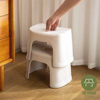 Gambar EN LIVING PP Low Stool BEIGE / Bath Stool / Kursi Kecil / Bangku Kecil dari EN LIVING Kota Bandung 4 Tokopedia