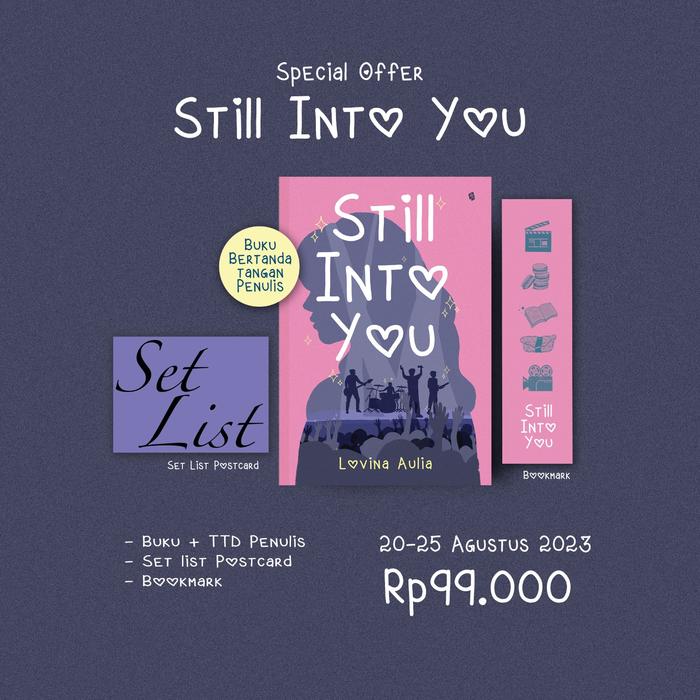 Gambar PRE ORDER - STILL INTO YOU -LOVINA AULIA - BUKUNE - BUMIFIKSI dari bumifiksipadang Kota Padang Tokopedia