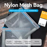 Gambar Vention Mesh Bag Zipper Storage Pouch Travel Organizer Bag Nylon - 2pcs dari Inprotek Kota Administrasi Jakarta Barat 3 Tokopedia