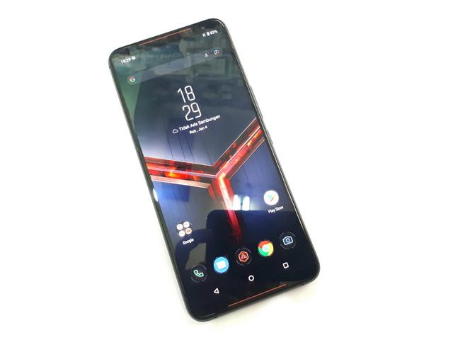Gambar Hape Gaming Seken ASUS ROG Phone 2 ROG 2 4G LTE RAM 12/512 NFC 6000mAh dari CNC phoneshop Kota Administrasi Jakarta Pusat Tokopedia