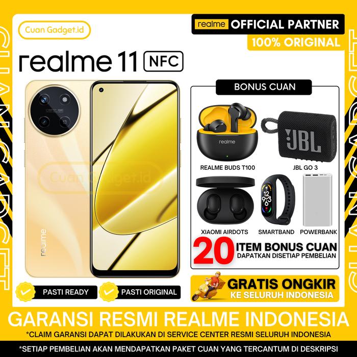 Gambar REALME 11 8/256 REALME11 4G NFC 8/256 GARANSI RESMI INDONESIA - DARK GLORY, TANPA BONUS dari Cuan Gadget.id Kota Bekasi Tokopedia