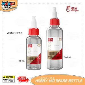 Botol Cat Hobby Mio Spare Bottle New Version 2.0 Gundam Model Kit