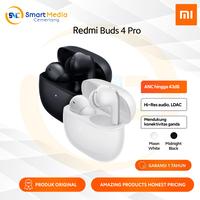 Gambar Redmi Buds 4 Pro ANC 43dB LDAC Konektivitas ganda Garansi Resmi - Putih dari Smart Media Computer Kota Makassar 1 Tokopedia