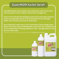 Gambar Karbol Sereh SuperMOM Pembersih Lantai Sereh Kental Konsentrat 5 Liter dari SuperMOM Shop Kota Semarang 5 Tokopedia