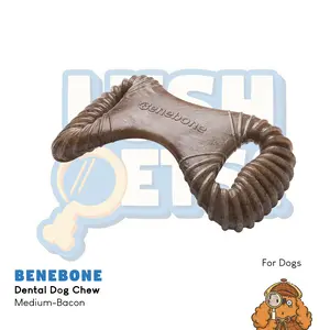 Benebone Dental Dog Chew MEDIUM - BACON