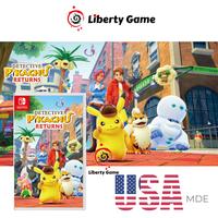 Gambar Nintendo Switch Detective Pikachu Returns Game Original for Switch Pikachu dari Liberty Game Store Kota Administrasi Jakarta Utara 1 Tokopedia