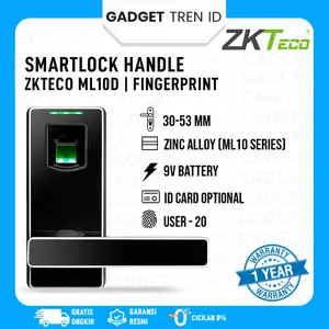 Handle Pintu Rumah DIgital ZKTeco ML10D | Smart Door Lock