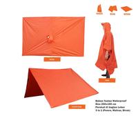 Gambar Ponco Raincoat Jas Hujan AIMPRO Bisa dijadikan Flysheet dari AIMPRO INDONESIA Kota Administrasi Jakarta Timur 5 Tokopedia