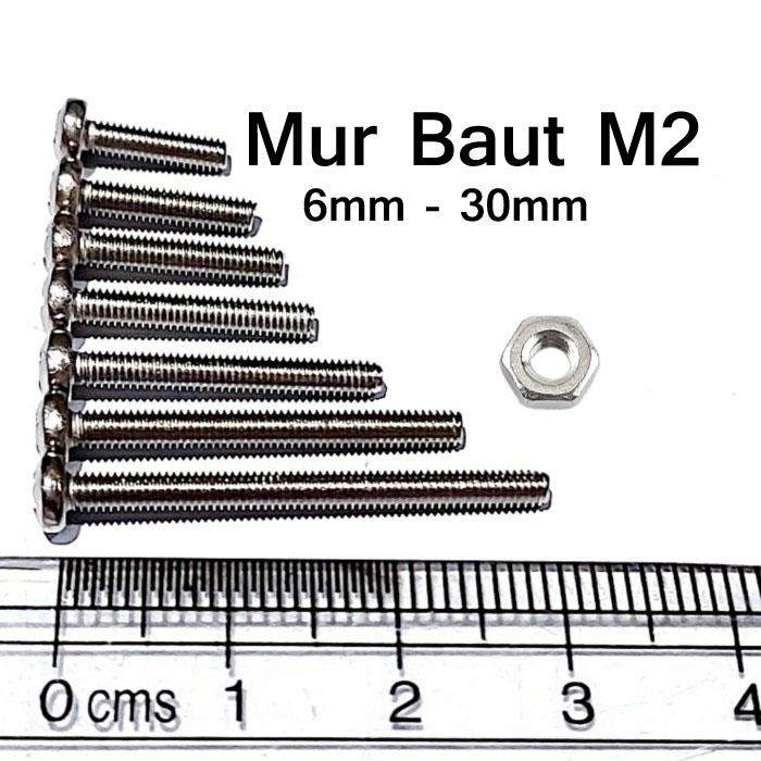 M2 mur baut berbagai ukuran - Shop | Tokopedia