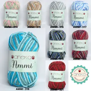 KATALOG - Benang Rajut Ammi Sembur / 100% Acrylic / 6 Ply Akrilik - 2