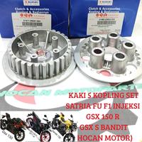 Gambar LAWAN KAKI 5 KOPLING SET GSX 150 R GSX 150 S BANDIT SATRIA FU 150 FI INJEKSI ORIGINAL dari hocan mtr Kota Administrasi Jakarta Barat 1 Tokopedia