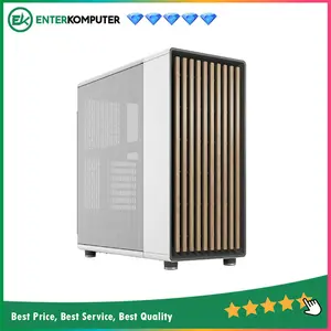 Casing Fractal North Chalk White Mid-Tower Gaming Case