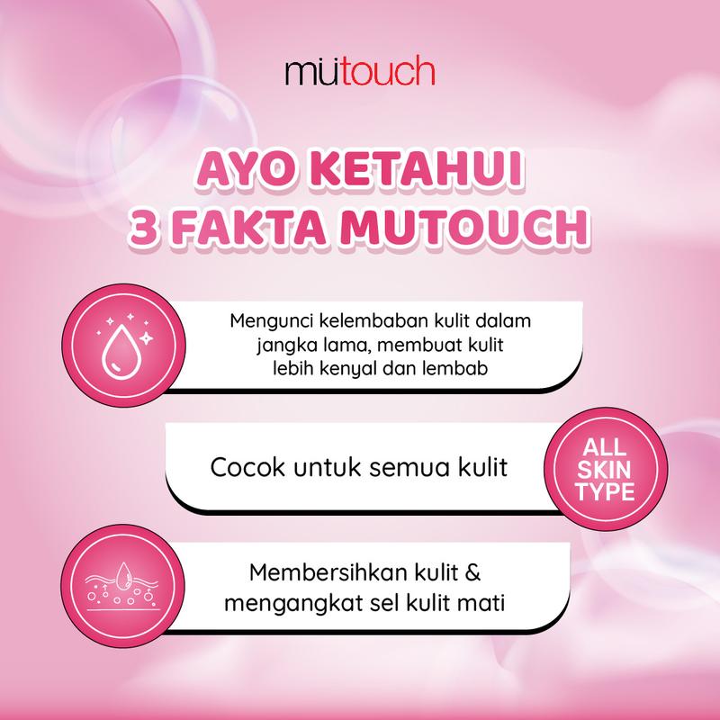 MuTouch Goat's Milk Shower Cream Pearl and Mulberry 800ml (Sabun Mandi) 2