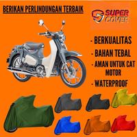Gambar Premium cover motor/sarung motor Xtreme outdoor Honda super cub C125 super cover tebal anti UV anti cakar kucing dan waterproof dari Super cover new Kota Depok 1 Tokopedia