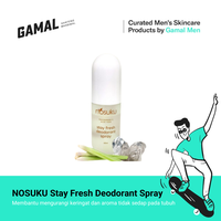 Gambar NOSUKU Stay Fresh Deodorant Spray - Lemongrass Tawas Niacinamide dari Gamal.men Kota Administrasi Jakarta Timur 1 Tokopedia