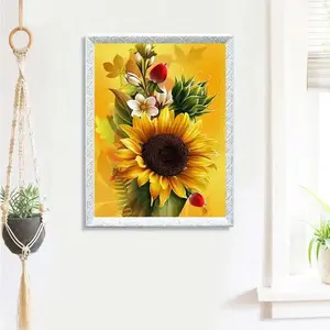 DIY Diamond Painting full bunga matahari 40x60 cm D938