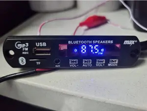 Kit Mp3 Player Bluetooth Merk MAX 12v + Rekam Diode Protektor