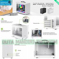 Gambar GameMax Spark Mini - Tempered Glass Compact Mini ITX Gaming Case - White Edition dari Duta Mandiri Infokom Kota Administrasi Jakarta Pusat 5 Tokopedia