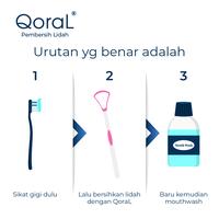 Gambar 12 pc QoraL SOFT pembersih lidah / sikat lidah / tongue cleaner (MIX) dari QoraL ID Kota Administrasi Jakarta Utara 5 Tokopedia
