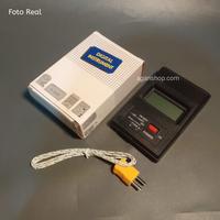 Gambar K TYPE DIGITAL LCD THERMOMETER DENGAN THERMOCOUPLE PROBE -50 S/D 1300 DERAJAT C dari aganshop Kab. Sleman 5 Tokopedia