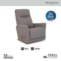 Gambar La-Z-Boy Sofa Premium Fabric Harmony Rocker Recliner - Charcoal dari La-Z-Boy Indonesia Kota Tangerang 1 Tokopedia