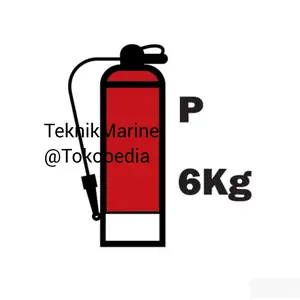 IMO Symbol Sticker IMPA 33.6850 Fire Extingushier Powder 6Kg / 336850