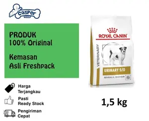 Royal Canin Urinary S/O Small Dog 1.5kg - Promo Price